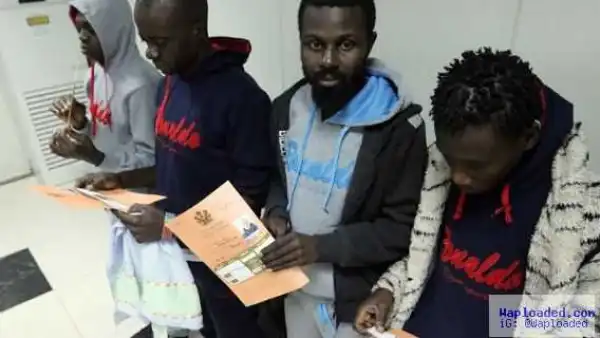 Photos: 172 Nigerian migrants, including 6 women, repatriated from Libya